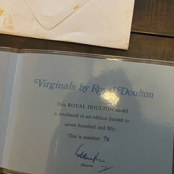 Royal Doulton Virginals Royal Doulton Lady Musicians - Picture 15 of 16